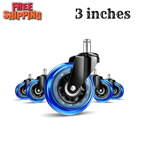 Inch office chair wheels - 3,