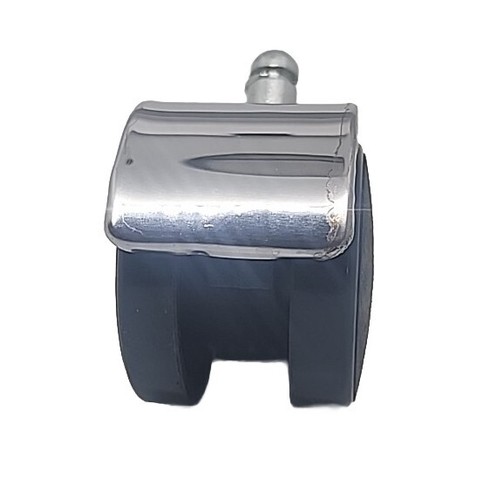 Chrome hooded office chair - chrome,