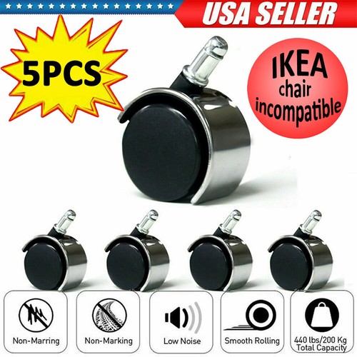 5pcs office chair caster - 5pcs,